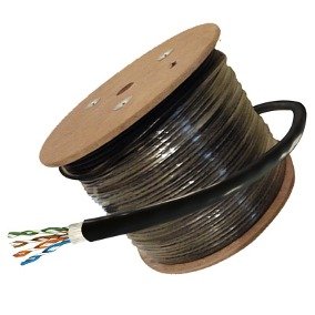 CABLE UTP ROLLO CAT5E EXTERIOR 305MTS NH - C-788E DOBLE CAPA CAT 5 E NOGA NET